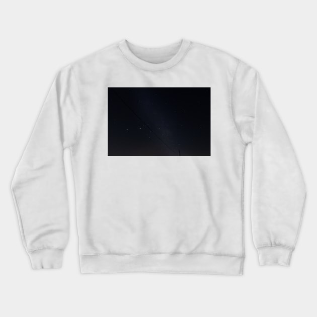 Faint Milky Way Crewneck Sweatshirt by ally1021